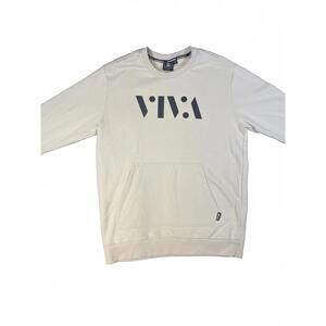 Barstool Sports Crewneck Men's XL Cream Sweatshirt Viva Print